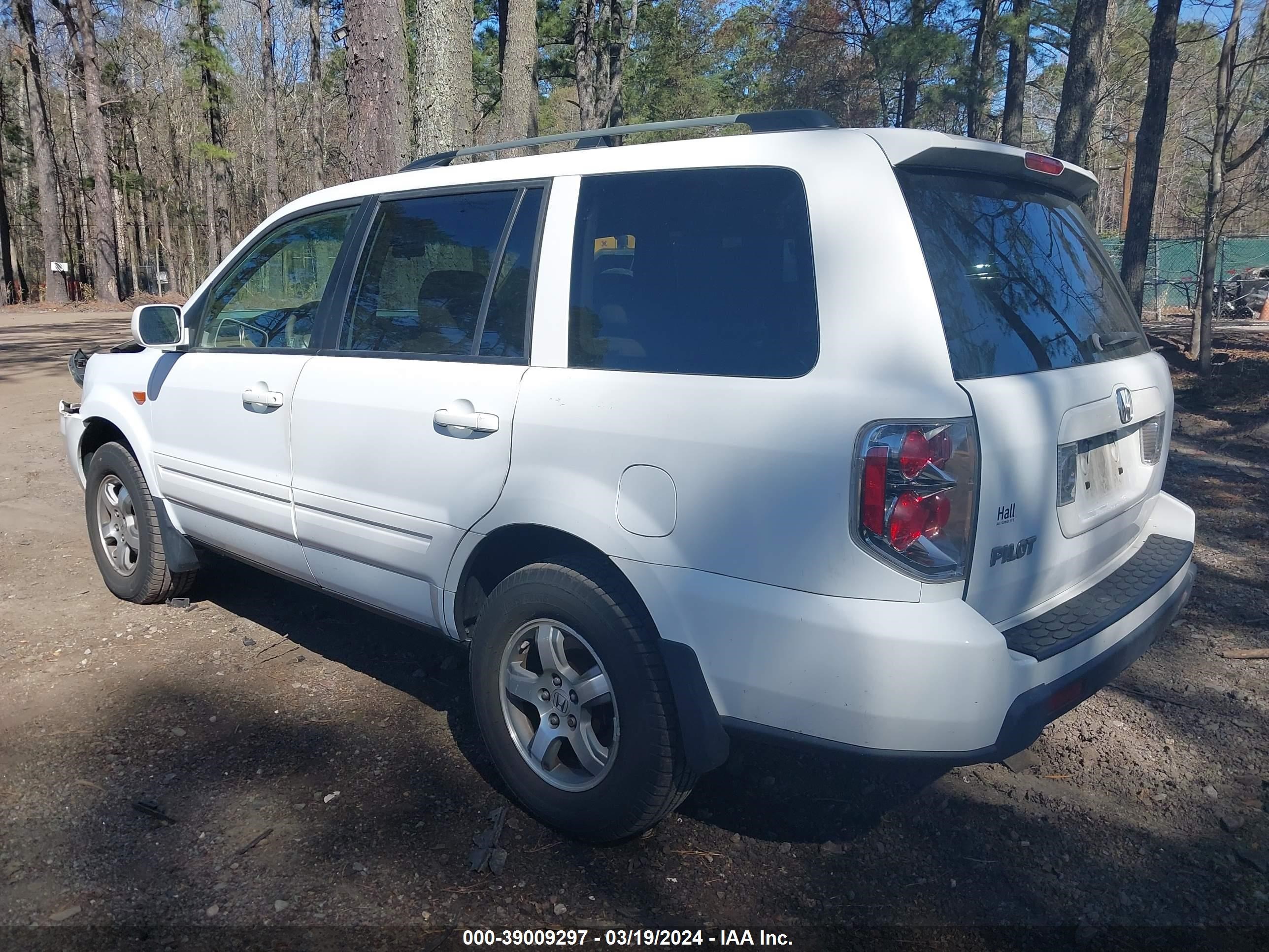 Photo 2 VIN: 5FNYF28447B005444 - HONDA PILOT 