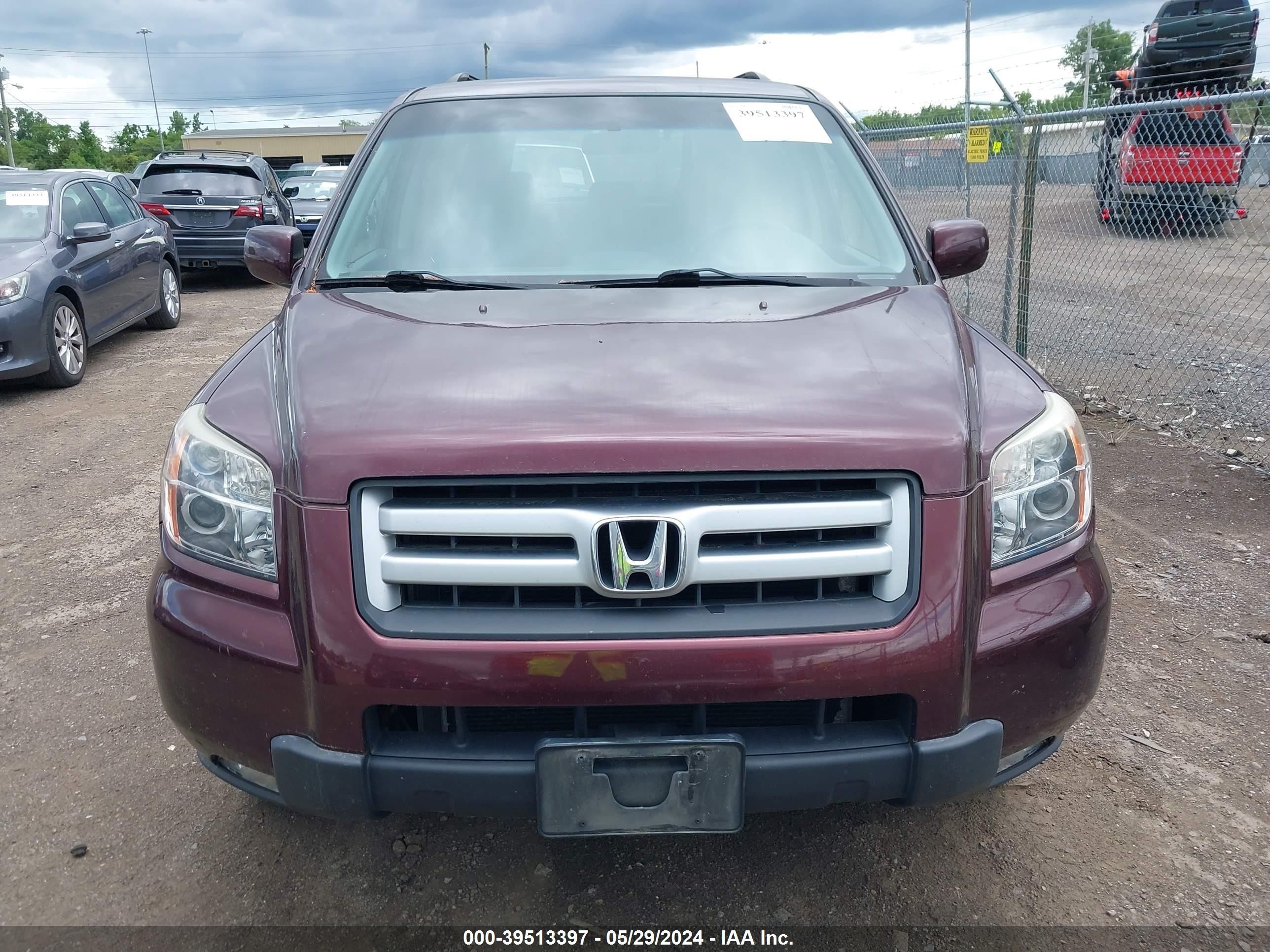 Photo 5 VIN: 5FNYF28497B017430 - HONDA PILOT 