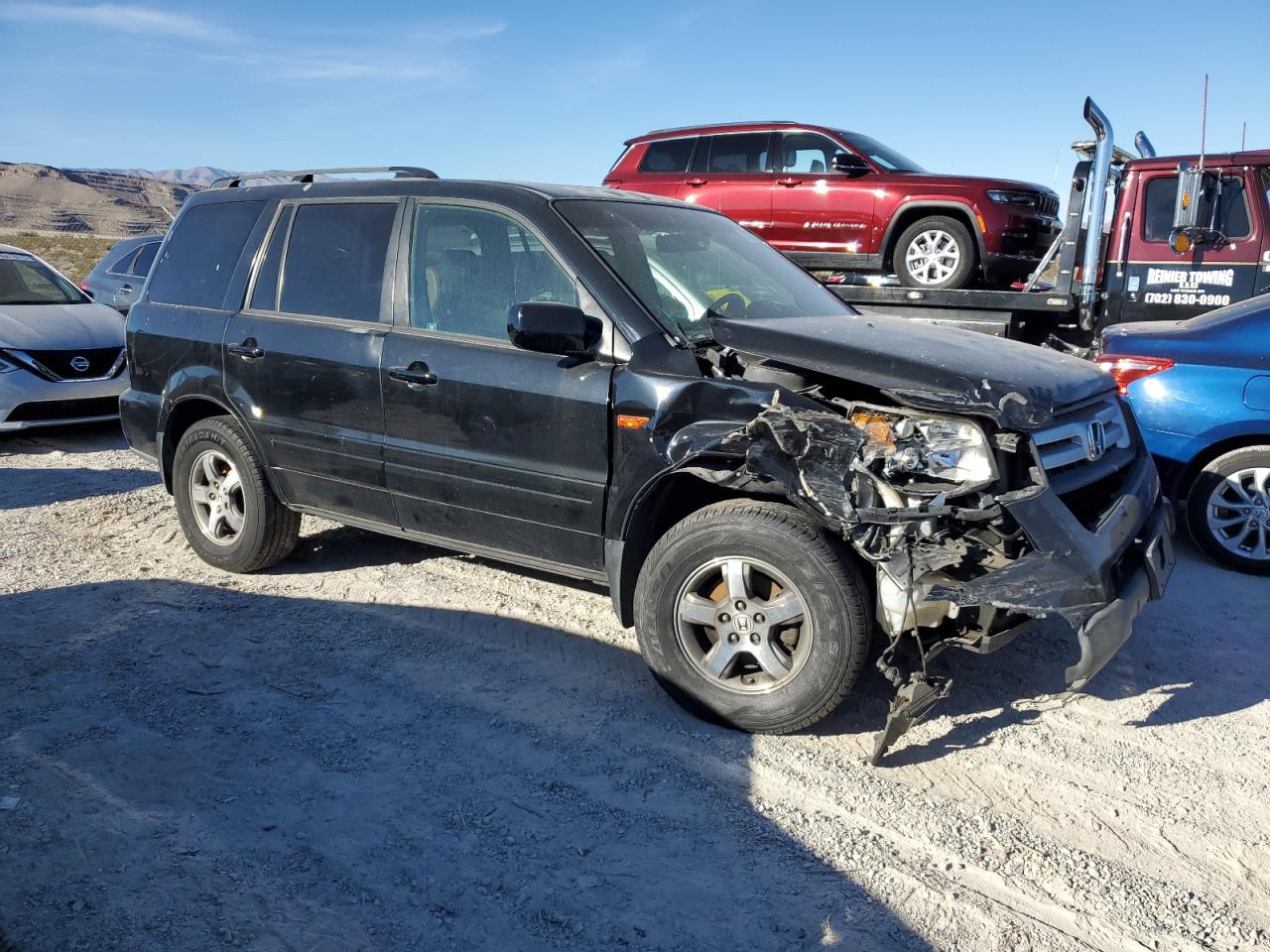 Photo 3 VIN: 5FNYF28507B032424 - HONDA PILOT 