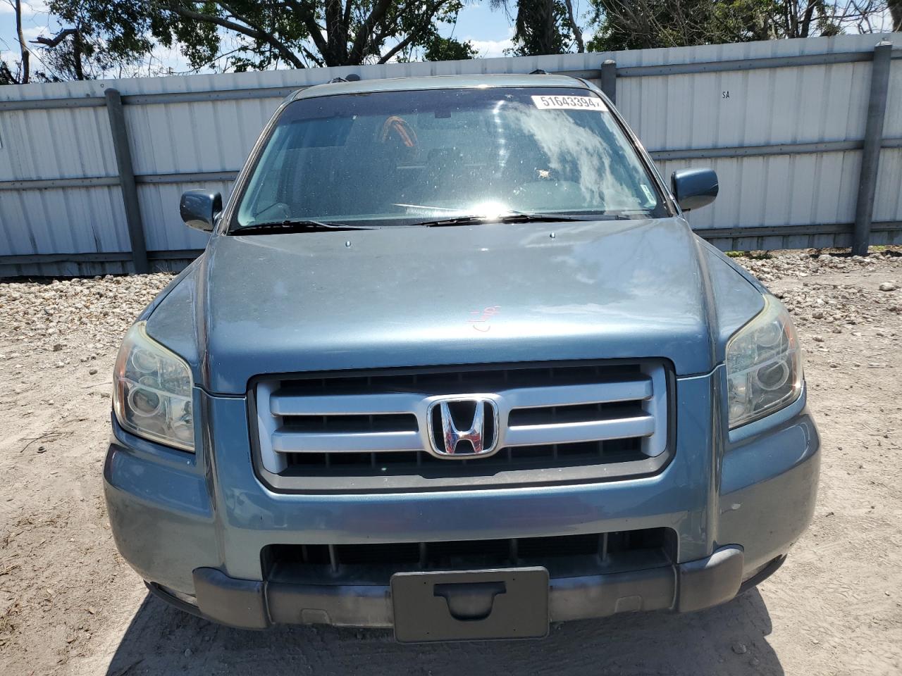 Photo 4 VIN: 5FNYF28596B004006 - HONDA PILOT 