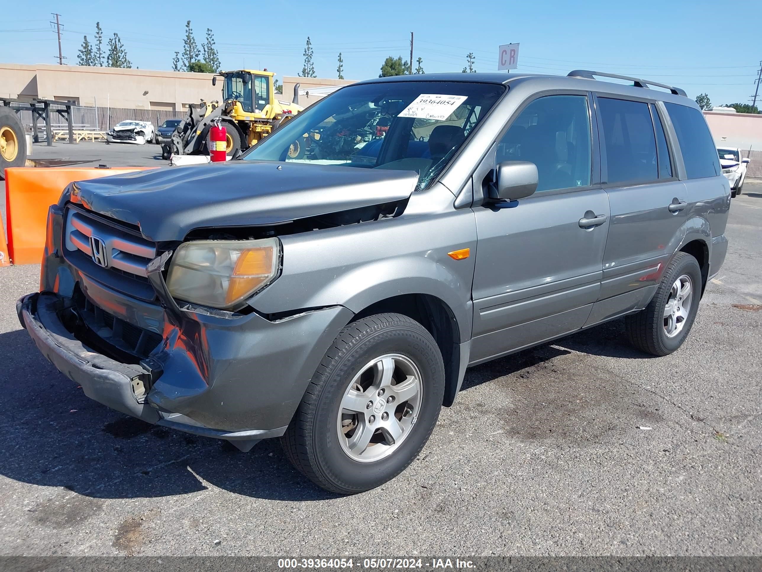 Photo 1 VIN: 5FNYF28667B024028 - HONDA PILOT 