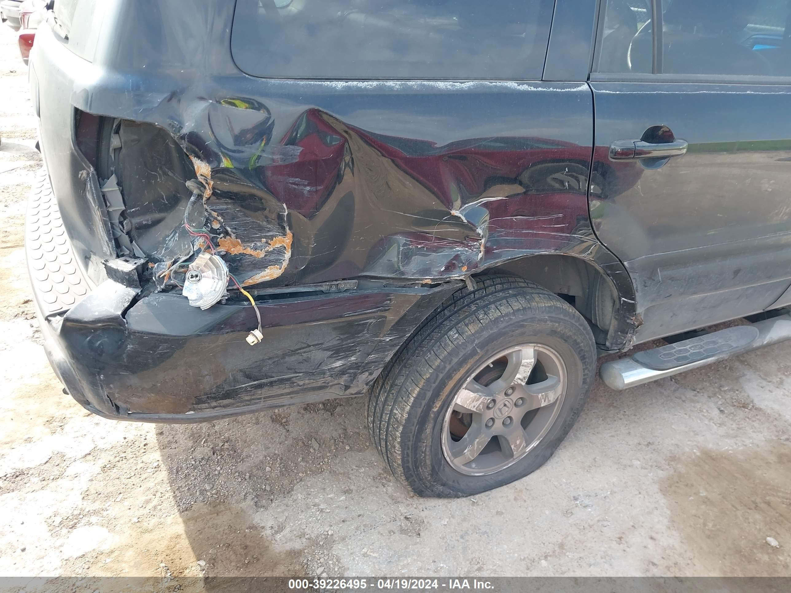 Photo 5 VIN: 5FNYF28737B044732 - HONDA PILOT 