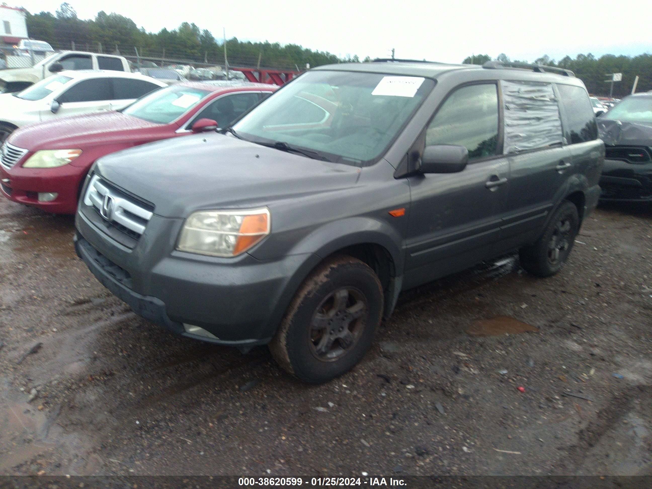 Photo 1 VIN: 5FNYF28787B012441 - HONDA PILOT 