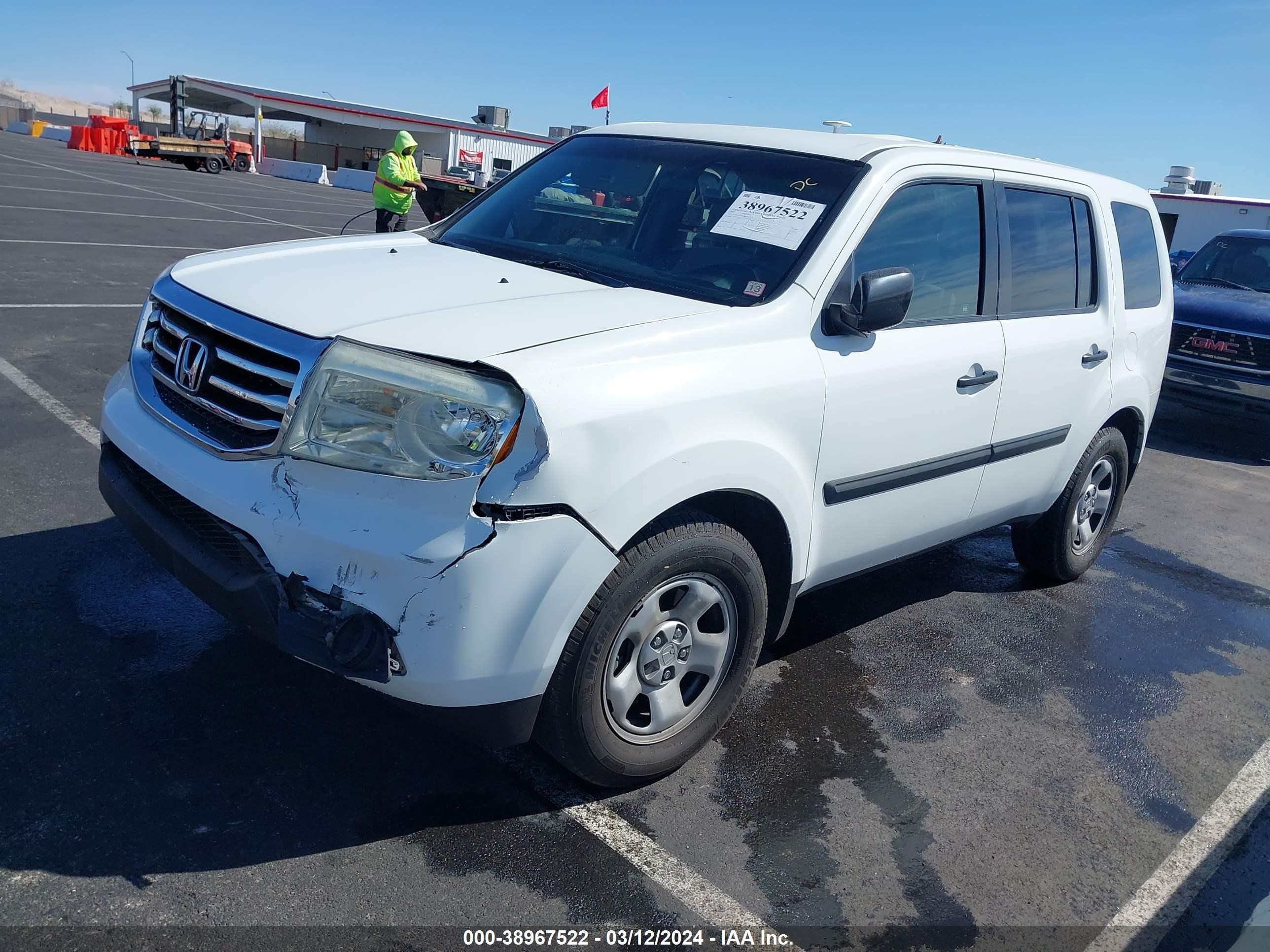 Photo 1 VIN: 5FNYF3H20CB017623 - HONDA PILOT 