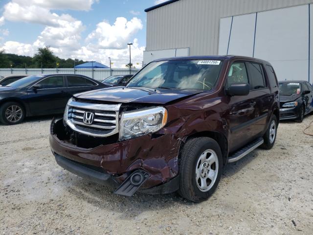 Photo 1 VIN: 5FNYF3H20DB018675 - HONDA PILOT LX 