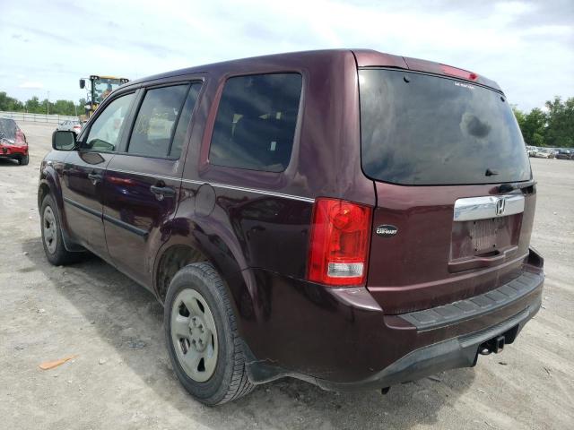 Photo 2 VIN: 5FNYF3H20DB018689 - HONDA PILOT LX 