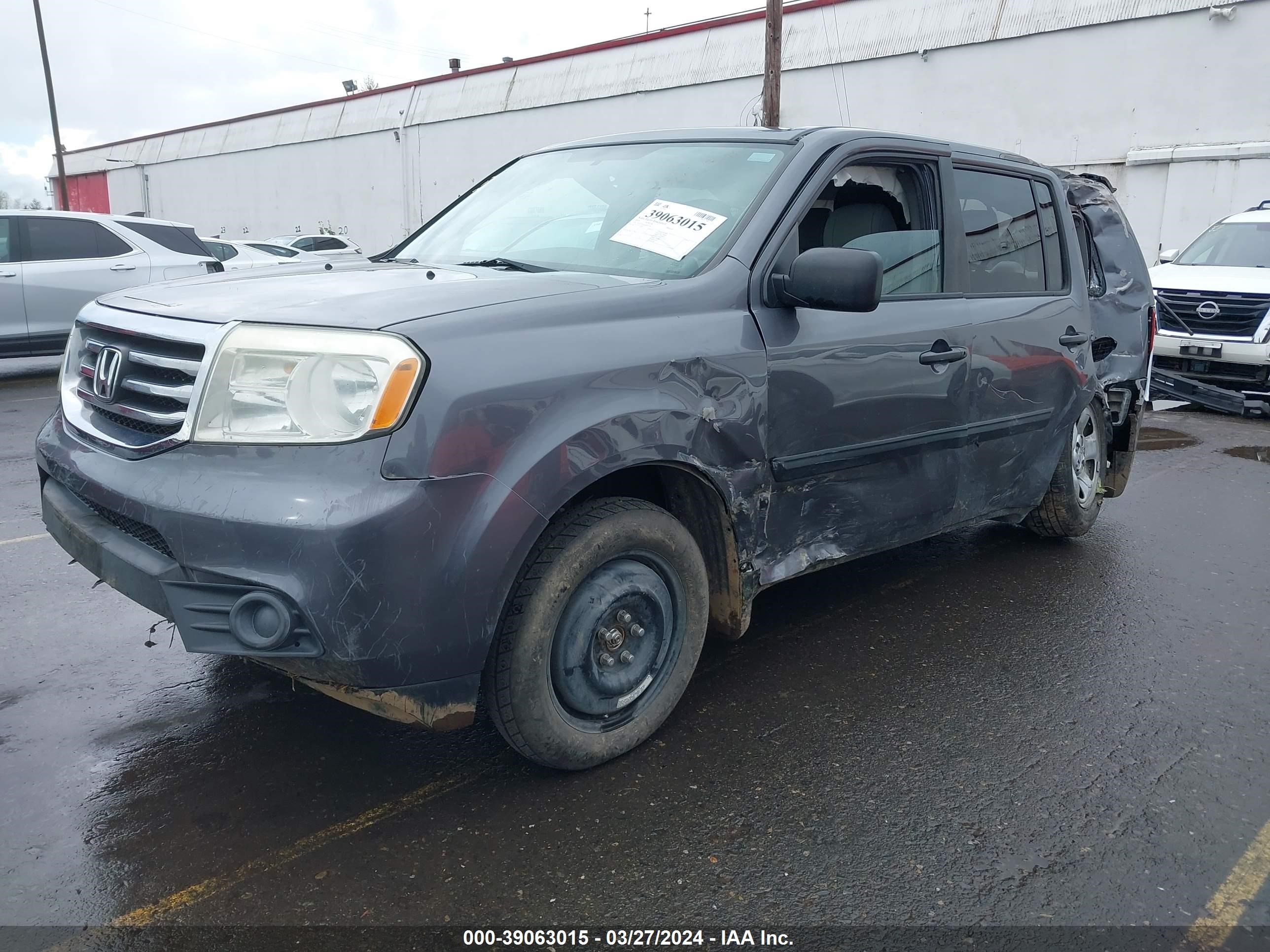 Photo 1 VIN: 5FNYF3H20EB005474 - HONDA PILOT 