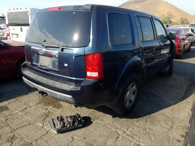 Photo 3 VIN: 5FNYF3H21BB030069 - HONDA PILOT LX 