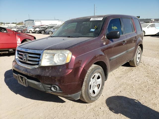 Photo 1 VIN: 5FNYF3H21EB001014 - HONDA PILOT LX 