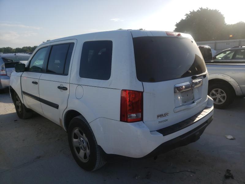 Photo 2 VIN: 5FNYF3H22CB038098 - HONDA PILOT LX 