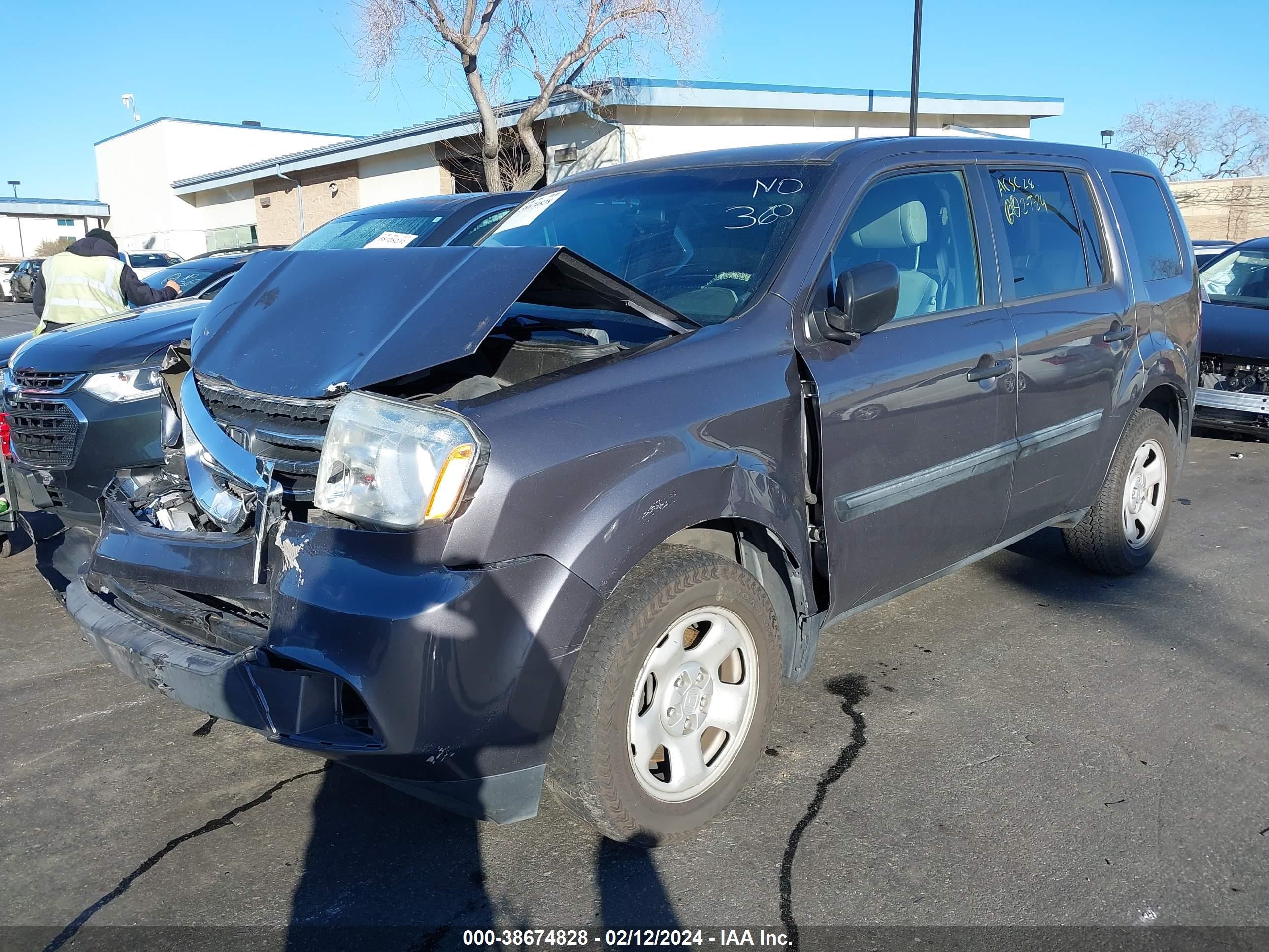 Photo 1 VIN: 5FNYF3H22EB004830 - HONDA PILOT 