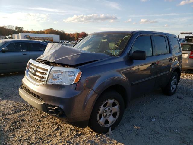 Photo 1 VIN: 5FNYF3H22FB020723 - HONDA PILOT LX 