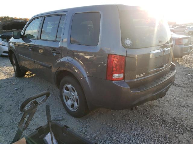 Photo 2 VIN: 5FNYF3H22FB020723 - HONDA PILOT LX 