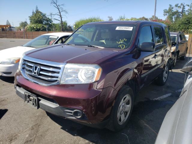 Photo 1 VIN: 5FNYF3H23EB013245 - HONDA PILOT LX 