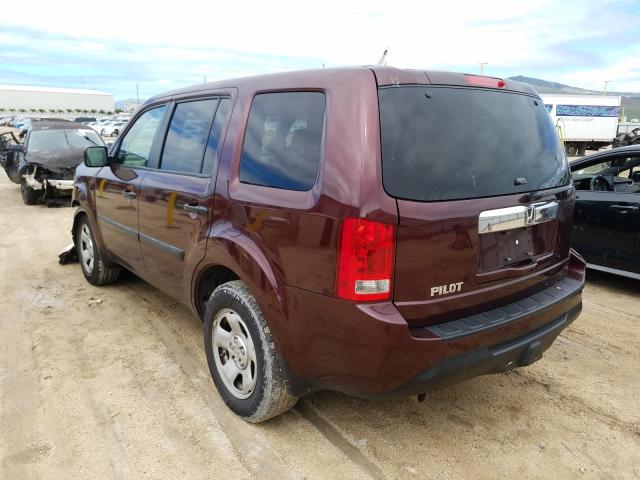 Photo 2 VIN: 5FNYF3H23FB001727 - HONDA PILOT LX 