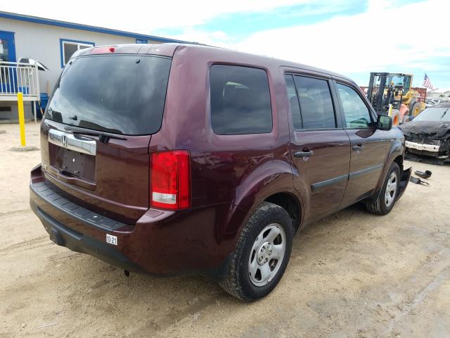 Photo 3 VIN: 5FNYF3H23FB001727 - HONDA PILOT LX 