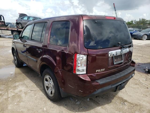 Photo 2 VIN: 5FNYF3H23FB016521 - HONDA PILOT LX 