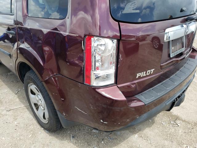 Photo 8 VIN: 5FNYF3H23FB016521 - HONDA PILOT LX 