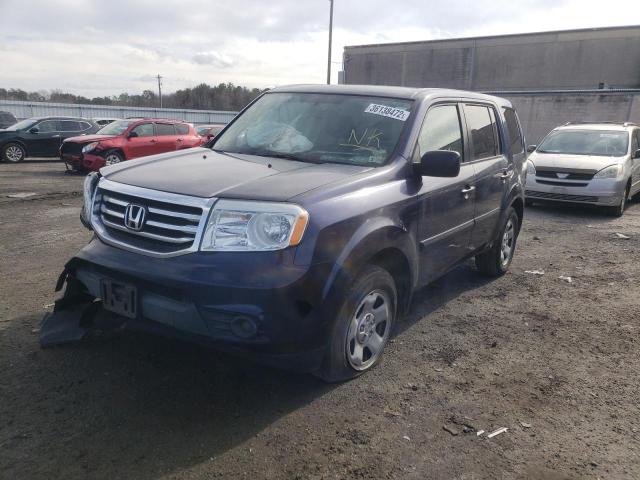 Photo 1 VIN: 5FNYF3H24EB011388 - HONDA PILOT LX 