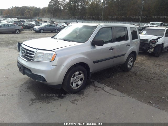 Photo 1 VIN: 5FNYF3H25DB006974 - HONDA PILOT 