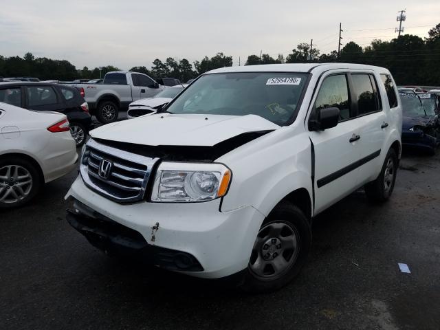 Photo 1 VIN: 5FNYF3H25DB015299 - HONDA PILOT LX 