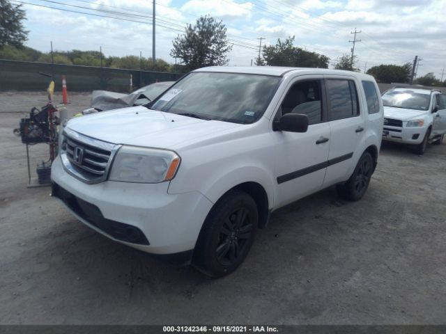 Photo 1 VIN: 5FNYF3H25FB020876 - HONDA PILOT 