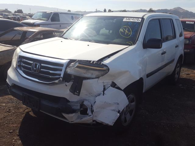 Photo 1 VIN: 5FNYF3H27DB027504 - HONDA PILOT LX 