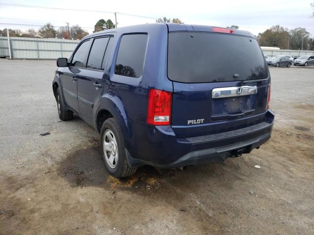 Photo 2 VIN: 5FNYF3H27DB035344 - HONDA PILOT LX 