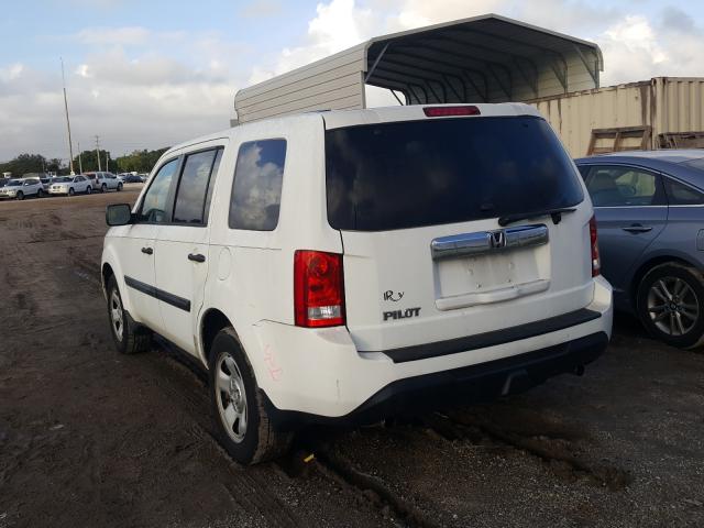 Photo 2 VIN: 5FNYF3H29CB026353 - HONDA PILOT LX 