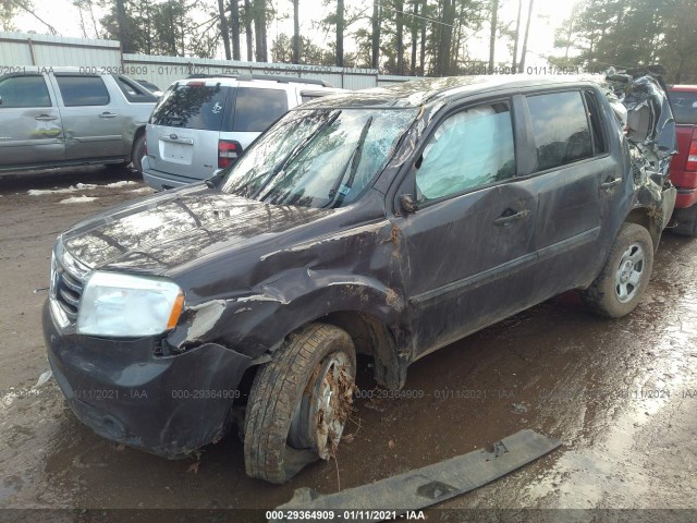 Photo 1 VIN: 5FNYF3H29DB018738 - HONDA PILOT 