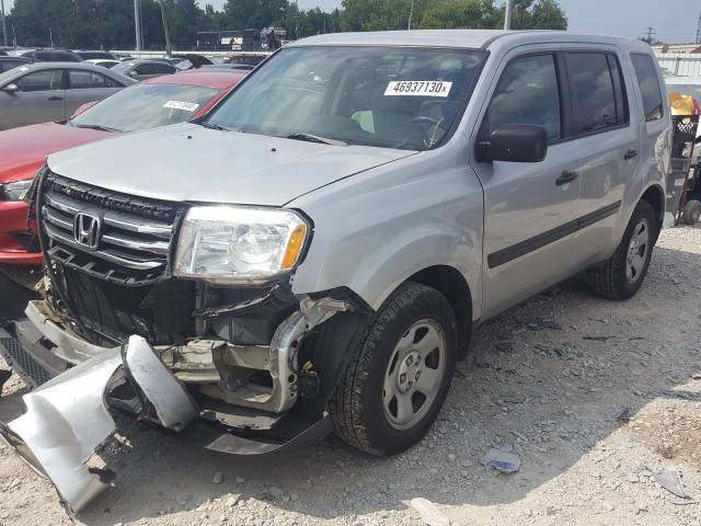 Photo 1 VIN: 5FNYF3H29DB044840 - HONDA PILOT LX 