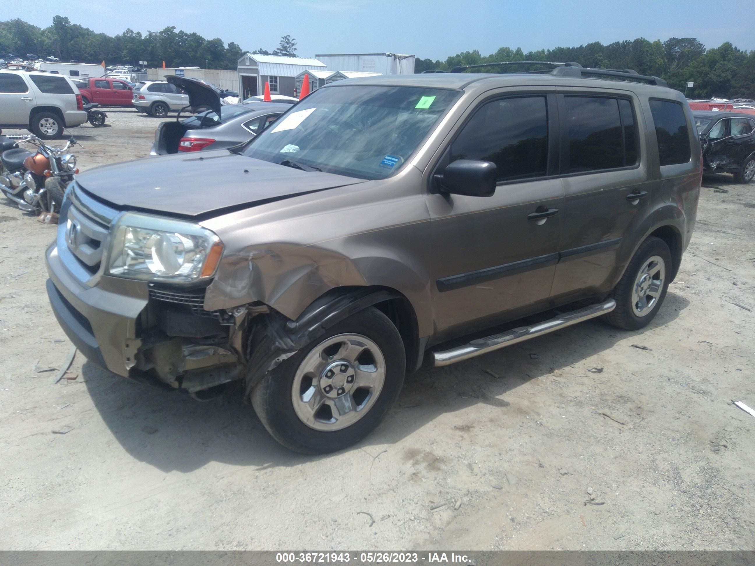 Photo 2 VIN: 5FNYF3H2XAB013835 - HONDA PILOT 