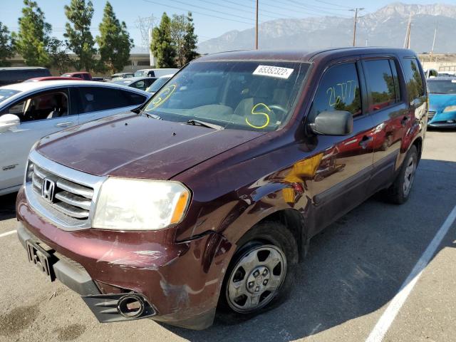 Photo 1 VIN: 5FNYF3H2XFB025412 - HONDA PILOT LX 