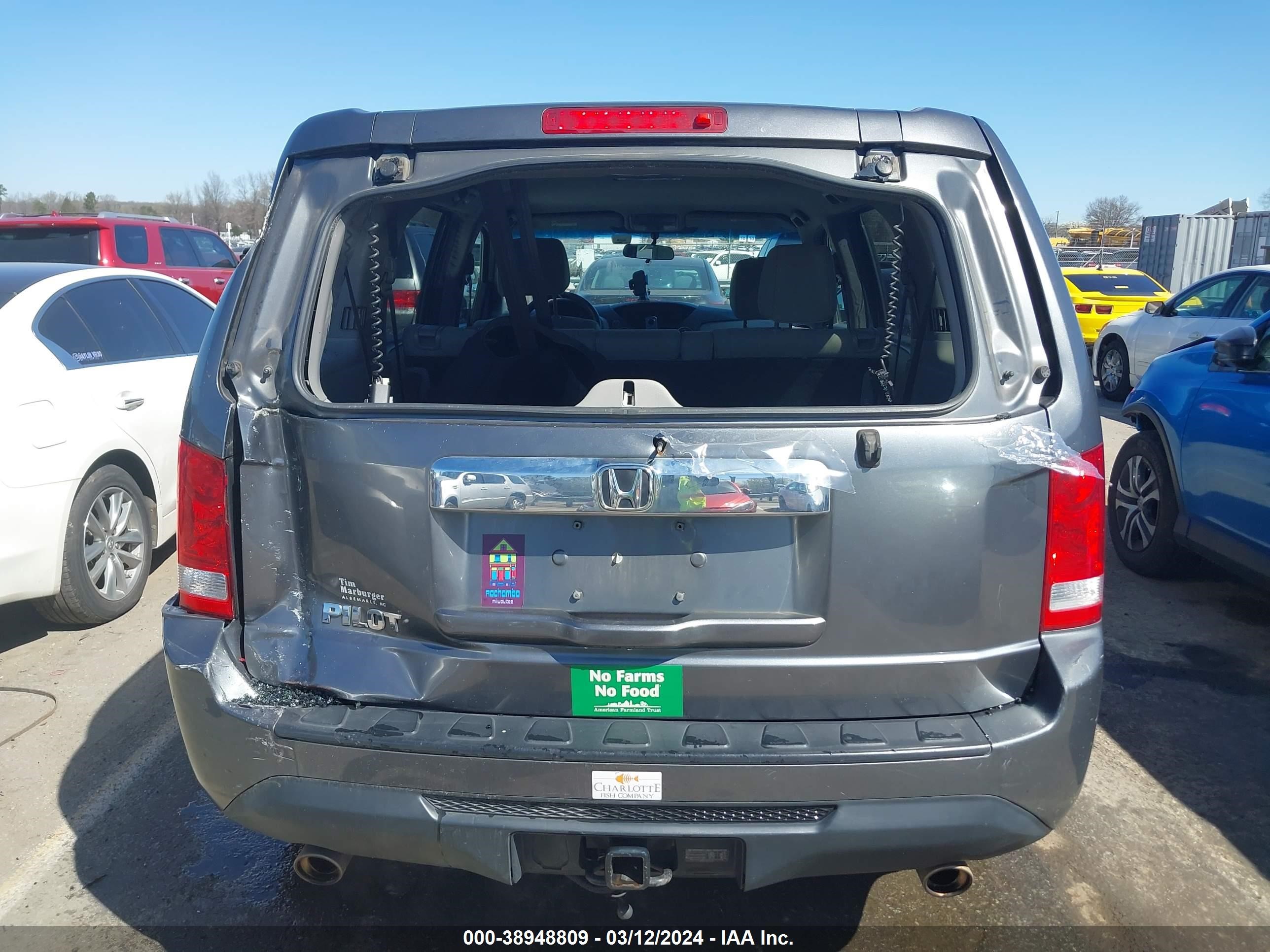 Photo 15 VIN: 5FNYF3H44CB037732 - HONDA PILOT 