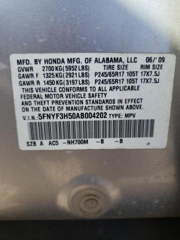 Photo 12 VIN: 5FNYF3H50AB004202 - HONDA PILOT 