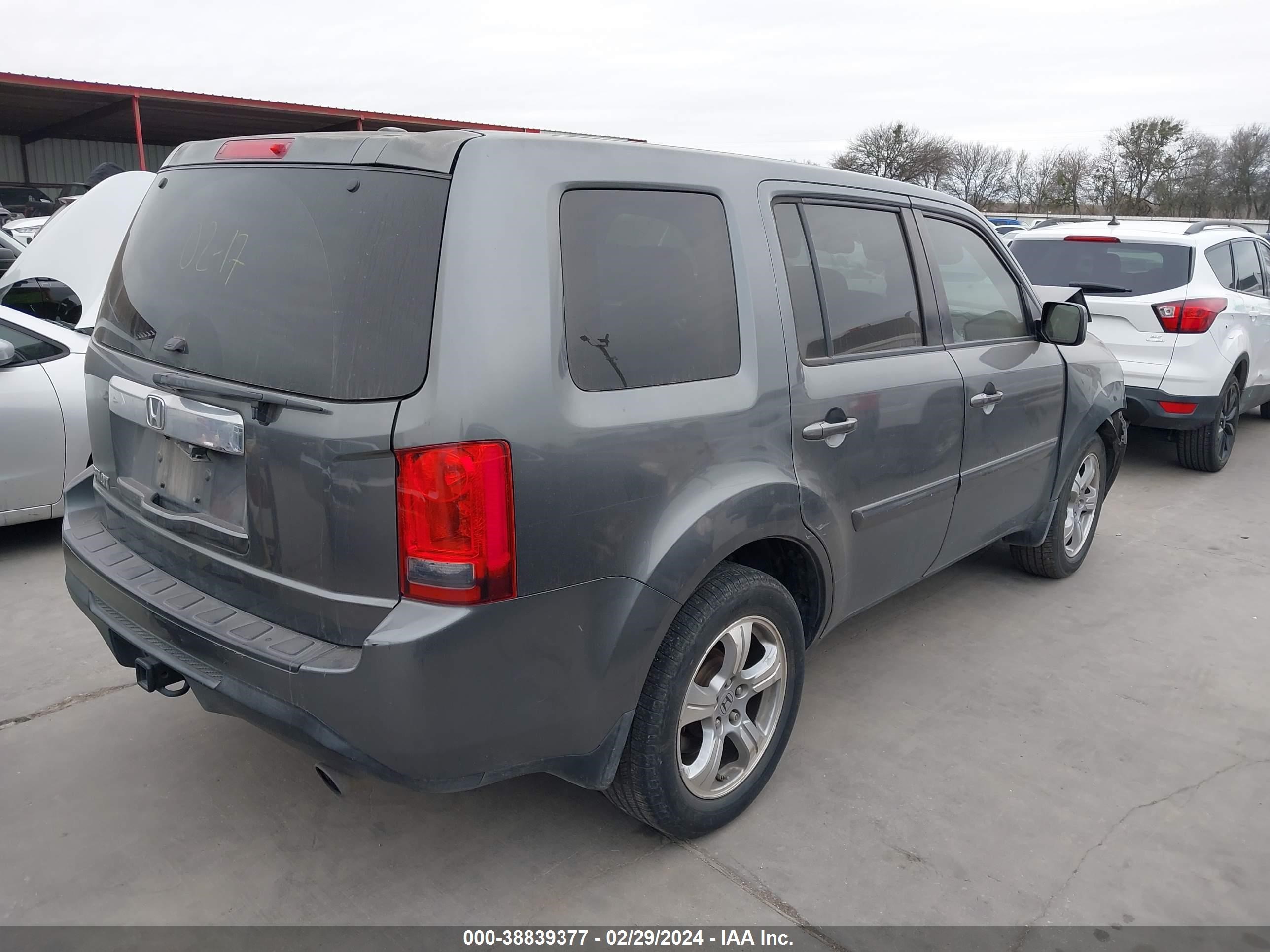 Photo 3 VIN: 5FNYF3H51CB032691 - HONDA PILOT 