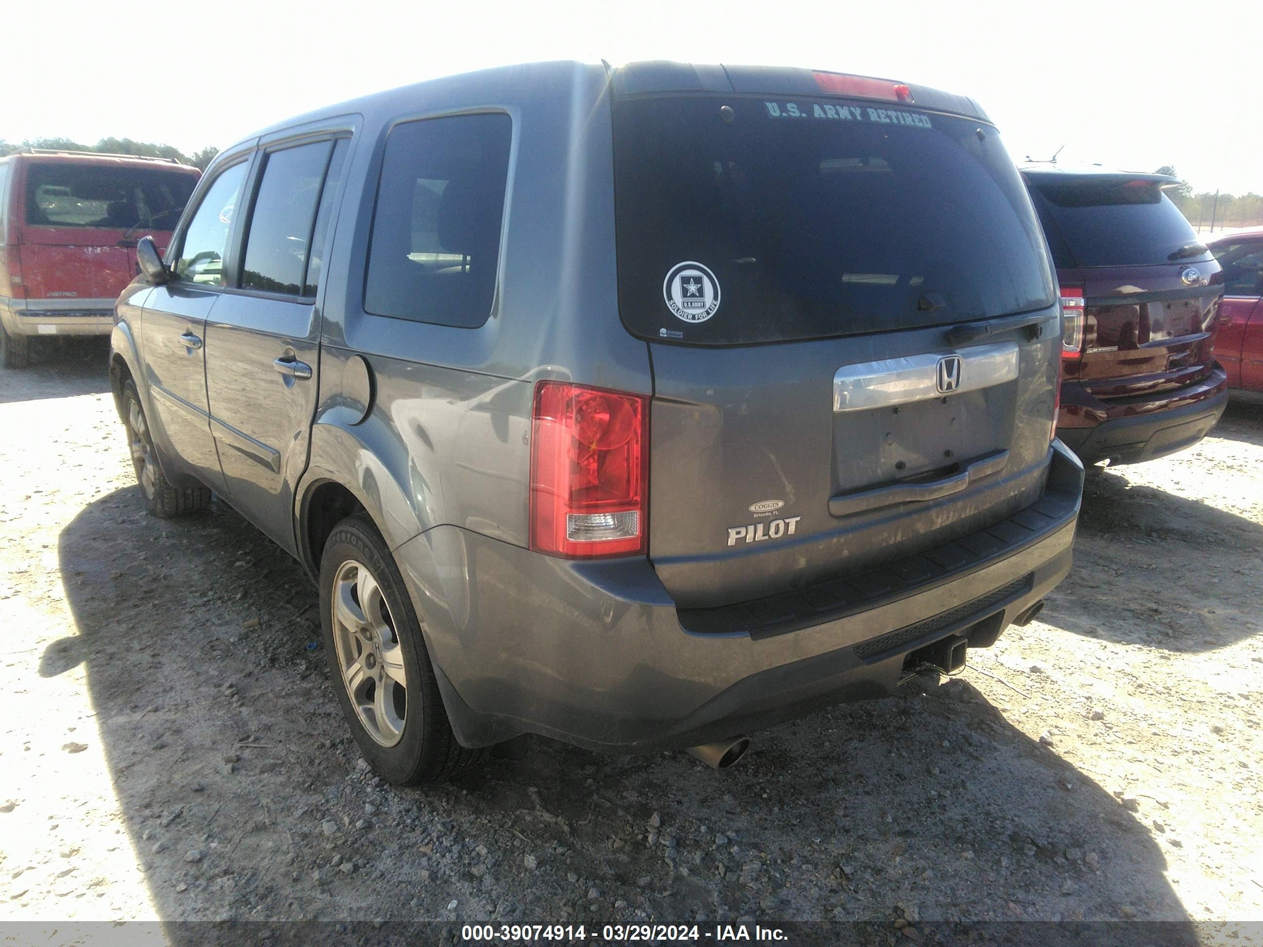 Photo 2 VIN: 5FNYF3H52DB036766 - HONDA PILOT 