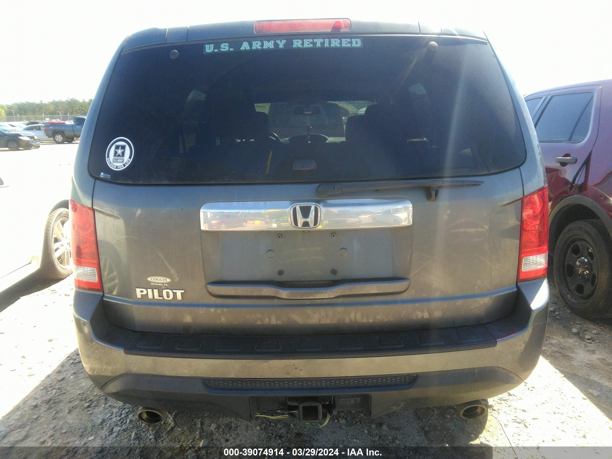 Photo 5 VIN: 5FNYF3H52DB036766 - HONDA PILOT 