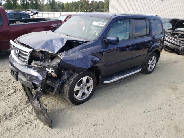 Photo 1 VIN: 5FNYF3H53DB015067 - HONDA PILOT EXL 