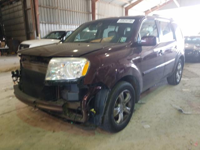 Photo 1 VIN: 5FNYF3H56DB036303 - HONDA PILOT EXL 