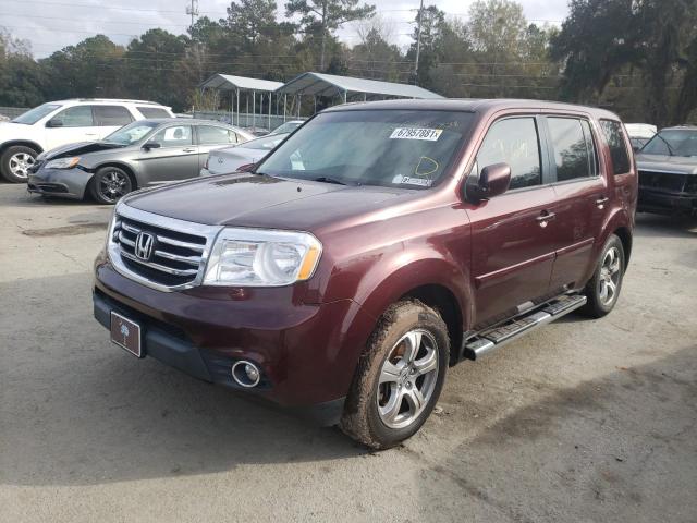 Photo 1 VIN: 5FNYF3H57DB019168 - HONDA PILOT EXL 