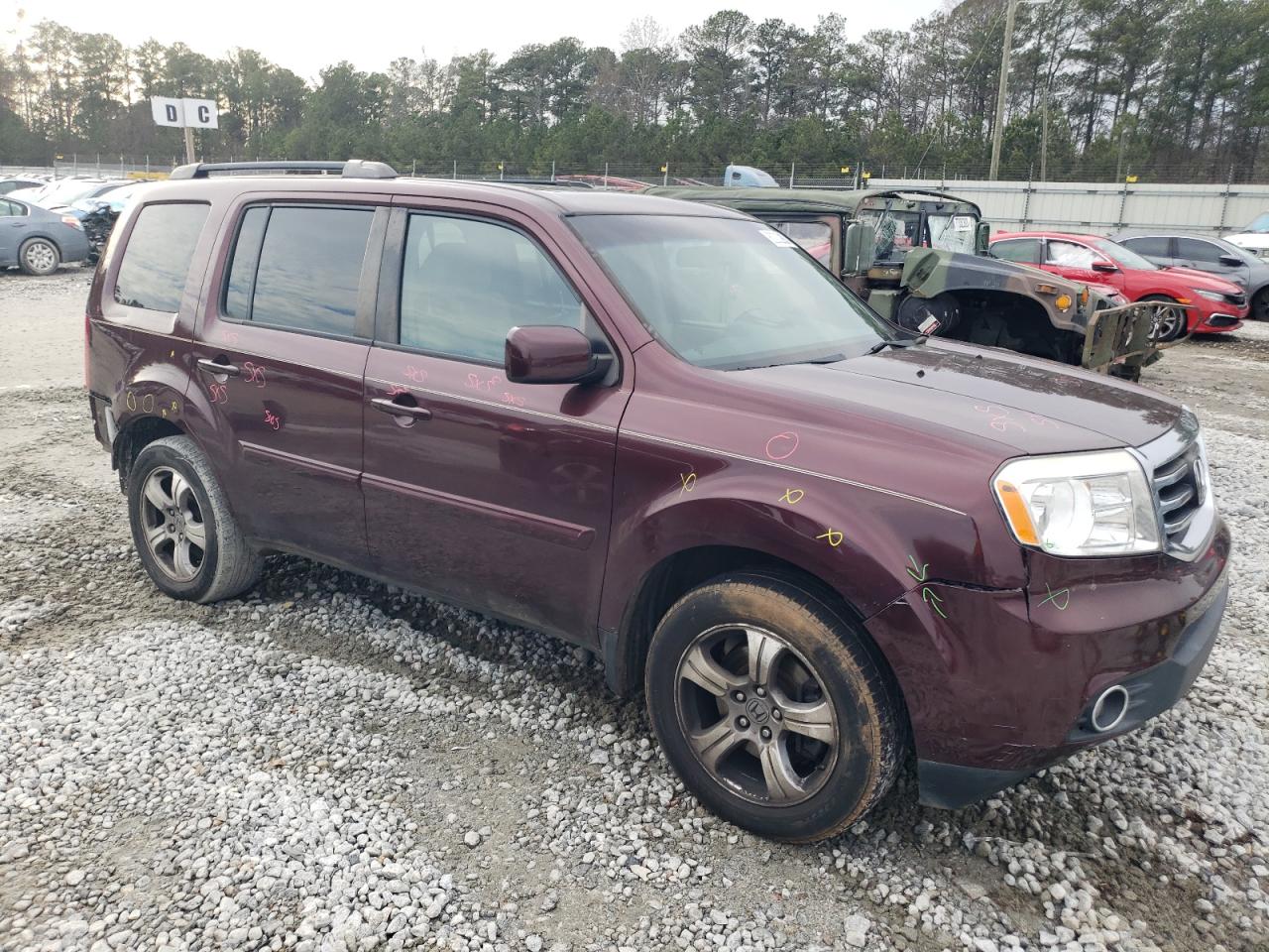 Photo 3 VIN: 5FNYF3H58DB012942 - HONDA PILOT 