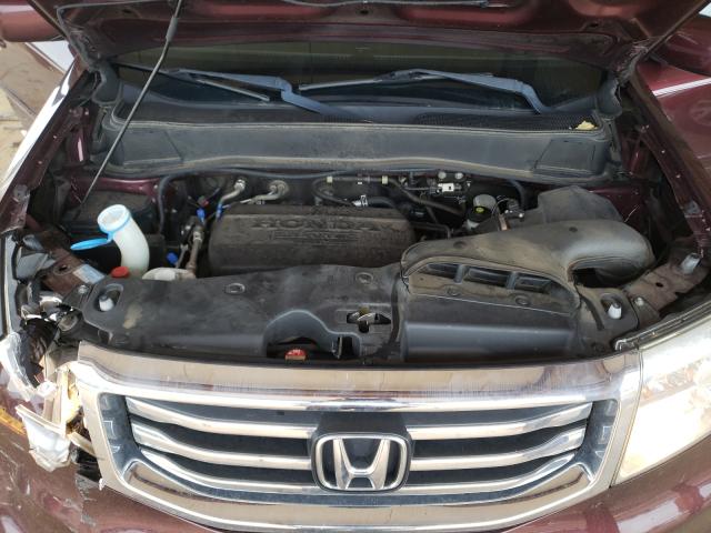 Photo 6 VIN: 5FNYF3H67FB009851 - HONDA PILOT EXL 