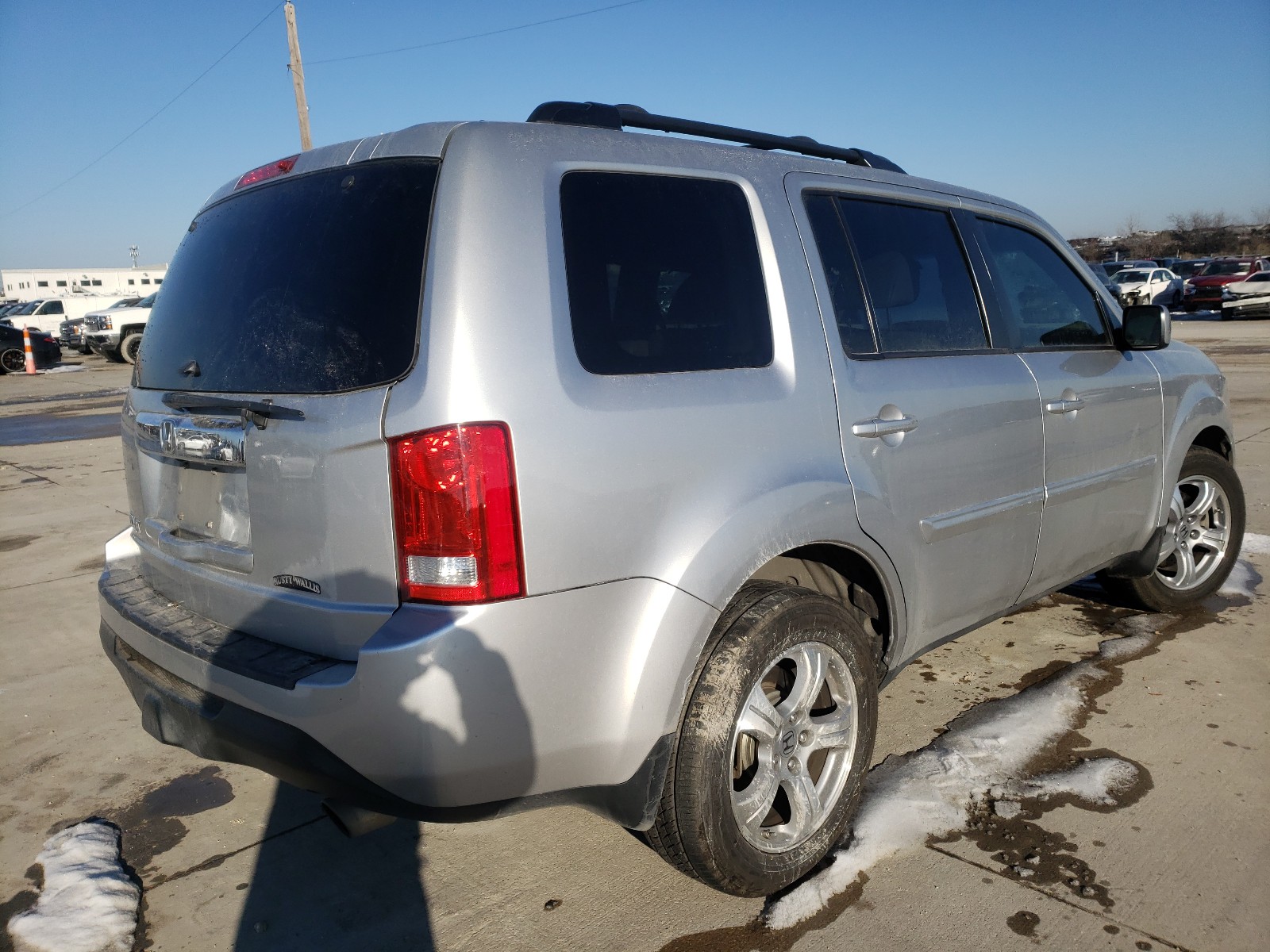 Photo 3 VIN: 5FNYF3H68CB024550 - HONDA PILOT EXL 