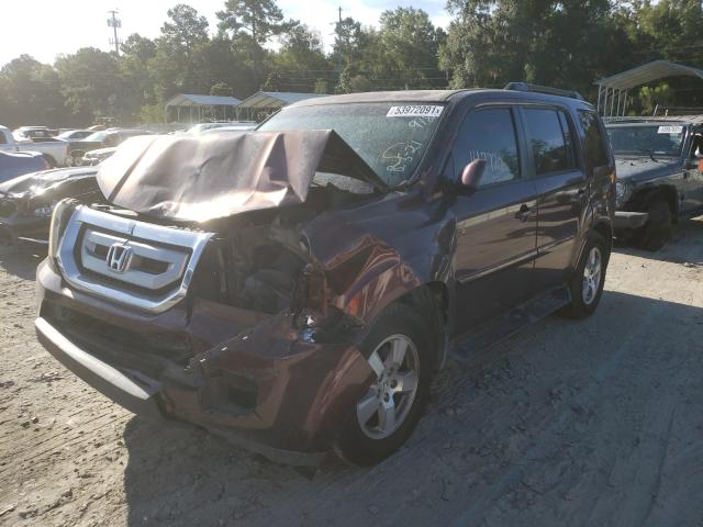 Photo 1 VIN: 5FNYF3H74BB039182 - HONDA PILOT EXLN 