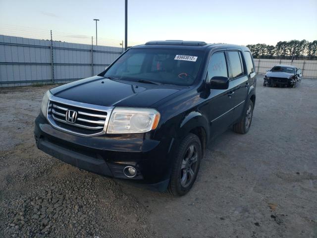 Photo 1 VIN: 5FNYF3H79FB015367 - HONDA PILOT EXLN 