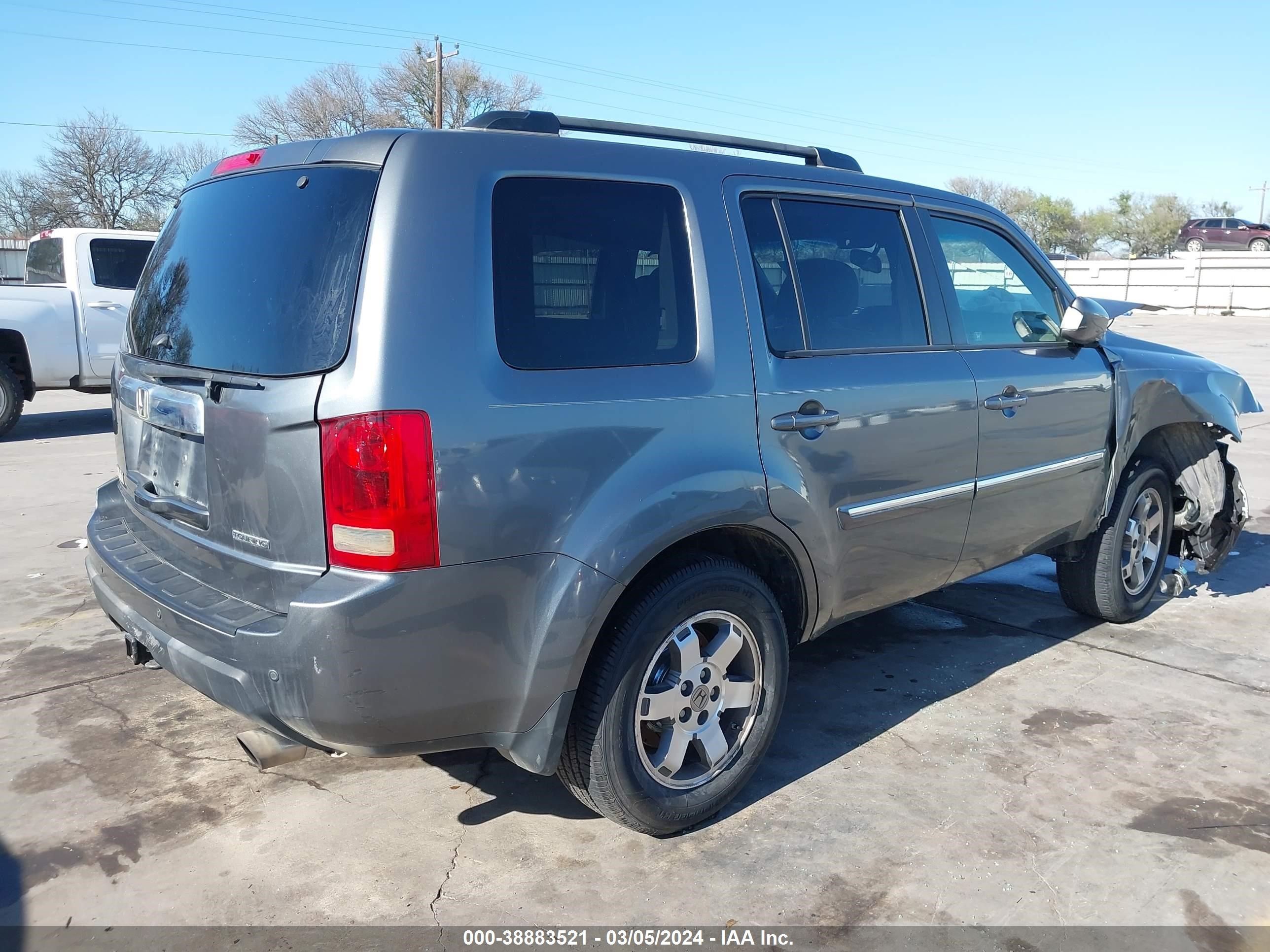 Photo 3 VIN: 5FNYF3H82AB022646 - HONDA PILOT 