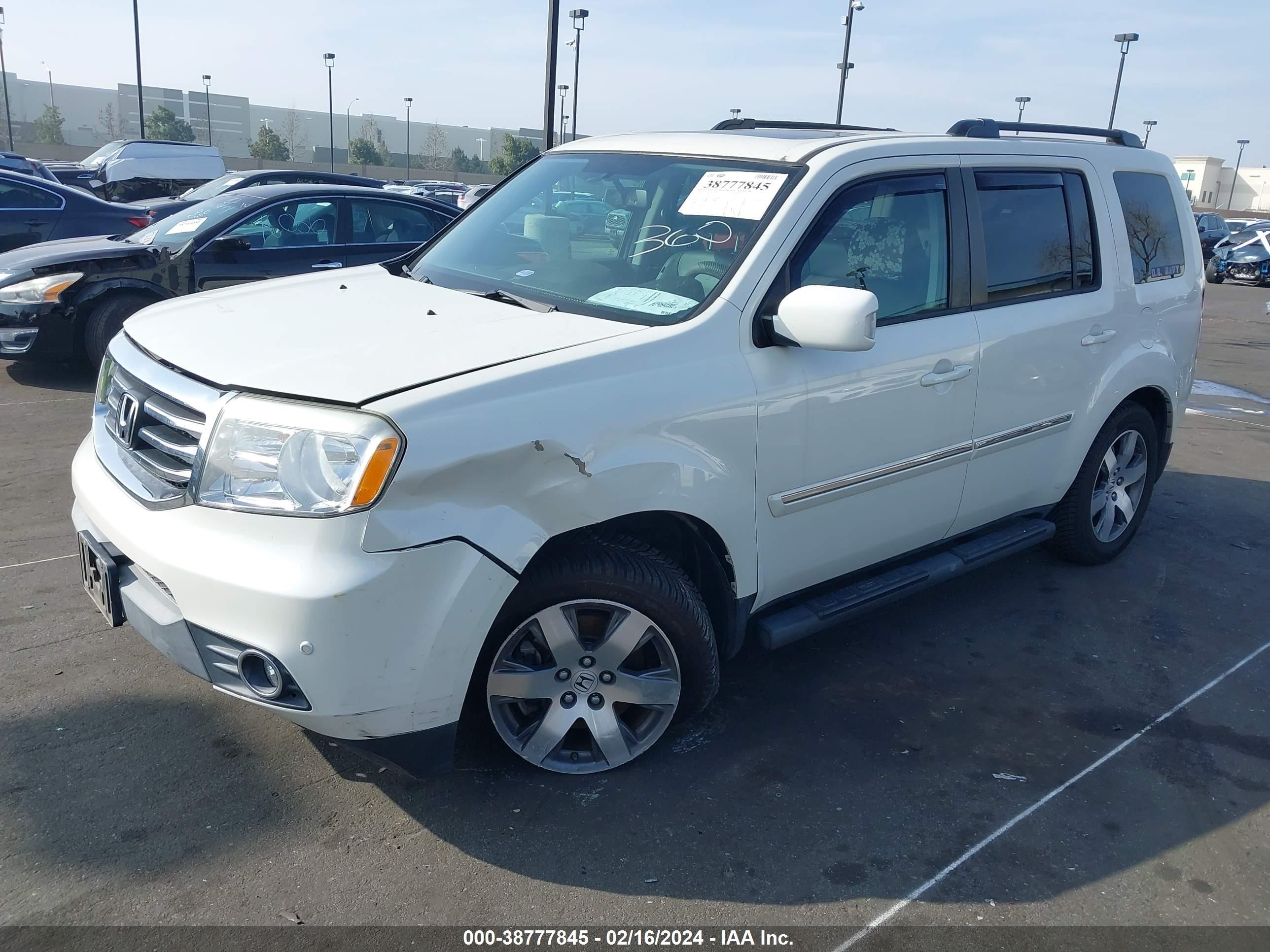 Photo 1 VIN: 5FNYF3H90EB028265 - HONDA PILOT 