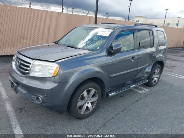 Photo 1 VIN: 5FNYF3H95DB037168 - HONDA PILOT 