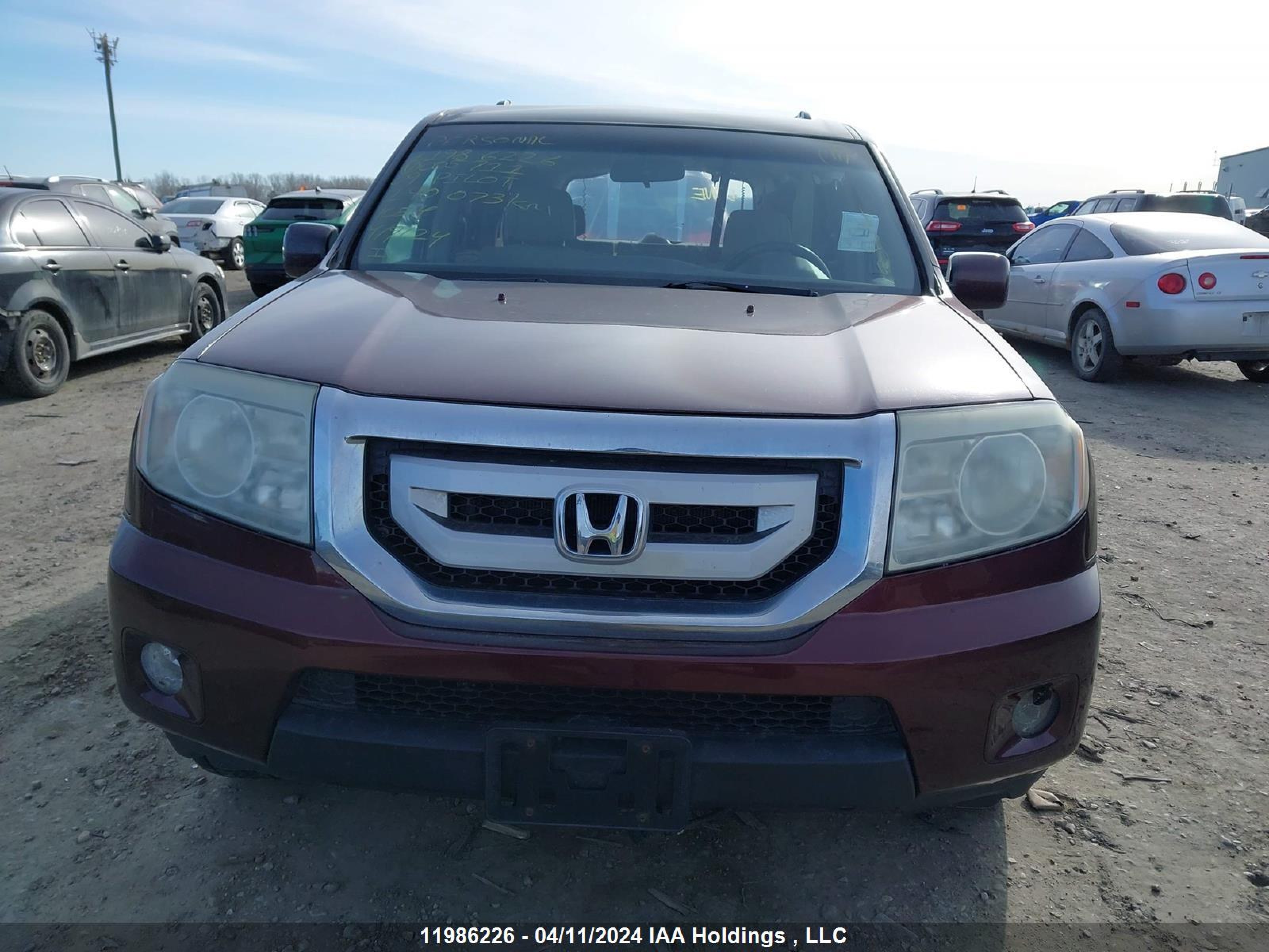 Photo 12 VIN: 5FNYF48439B005711 - HONDA PILOT 